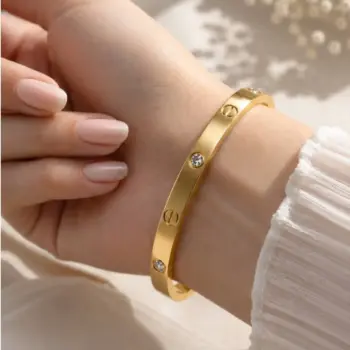 Trendy Stainless Steel Bracelet